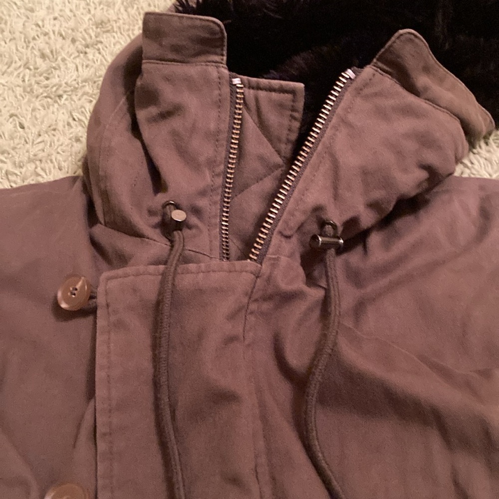 The Kooples. Dark green coat. - Picture 11 of 13